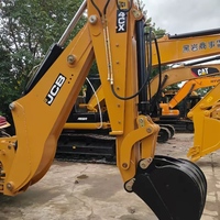 JCB 4CX Produsen 4x4 Back Hoe Loader Retroexcavadora China Wheel Mini Excavator Backhoe Loader 2023 Harga Murah Laris Manis