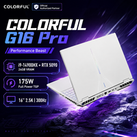 Portátil Colorido de 16 Pulgadas I9 13ª/14ª Gen RTX 5070Ti/5090, 1TB DDR5, Estación de Trabajo para Programación, Juegos y Computación