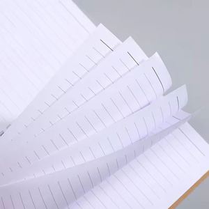 Ys891 Cheap Custom Logo Printed Notebooks Ruled Plain Spiral Writing Black Journal Paper Notebook - Product Image 4