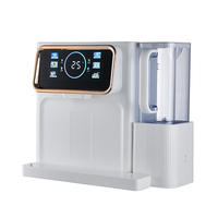 Distributeur d'eau chaude et froide instantanée de comptoir avec commande tactile intelligente à activation vocale, purificateur d'eau RO à 3 étapes avec filtre RO 100G