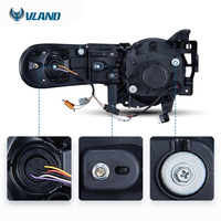 VLAND-Phares et grilles LED d'usine, accessoires de voiture pour Land-Rover Style FJ Cruiser 2007-2014, projecteur à double faisceau