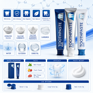 <span class=keywords><strong>Dentifrice</strong></span> blanchissant au charbon de bois et au clou de girofle, formule chimique pour le nettoyage buccal et les soins des dents des adultes - Product Image 3