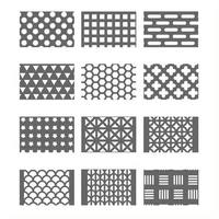 Grilles de haut-parleurs perforées en acier inoxydable pour automobile, protection de radiateur, aérations de batterie, dissipation thermique, découpe et soudure