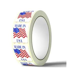 Wholesale u s flag stickers For Easy Decorative Displays 