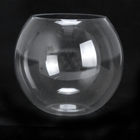 Chine verrerie fabricant verre sphère aquarium sur table vases en verre