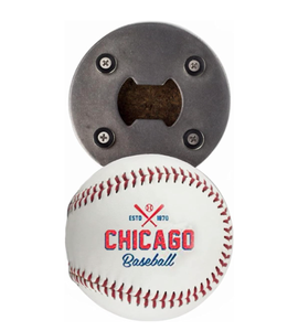 Abridor de Botellas Magnético de Cuero Genuino con Diseño de Béisbol, Novedoso Imán para Refrigerador, Regalo para Aficionados al Deporte, para <span class=keywords><strong>la</strong></span> Cueva del Hombre, Bar o Picnic - Product Image 3