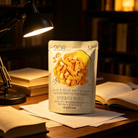 Sachet d'emballage alimentaire personnalisé pour chips de pommes de terre, scellé sur 3 côtés, avec dos en MOPP/VMPET/CPP, thermoscellable et à encoche de déchirement