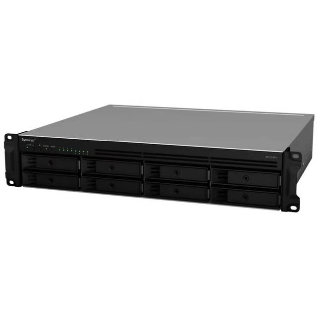 High Performance Stock Synology 8 Bay RackStation RS1221RP+ Diskless NAS Server Storage