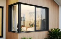 Vidrio laminado ligero y moderno Ventanas fijas Interiores de Casa Eficiencia energética Ventanas panorámicas Baños Precio de fábrica