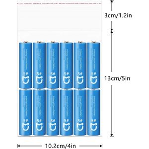 Clear Cellophane <b>Bags</b> 300pcs 4" x 5" Crystal Sealed Clear <b>Bag</b> Self Sealing OPP Cello <b>Bags</b> 1 Mil for Jewelry Earrings Candies - Product Image 2