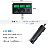 Moniteur de ph WIFI 6 en 1 multiparamétré ph tds ec sel et EC/TDS mètre pH/ORP multiparamétrique