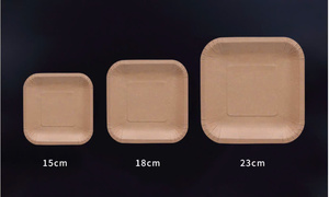 <b>Disposable</b> Catering 15cm Paper <b>Plate</b> for Food Presentation Restaurant Buffet and Banquet Service Wholesale Factory - Product Image 4
