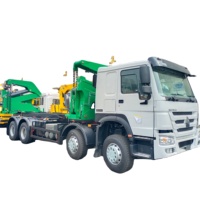Camion de véhicule de levage latéral de conteneur de 20 pieds Sinotruk Howo