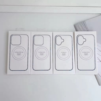 Étui de téléphone magnétique transparent transparent résistant aux chocs en acrylique directement de l'usine pour iPhone 16 15 14 13 12 Pro Max Plus Mini 11