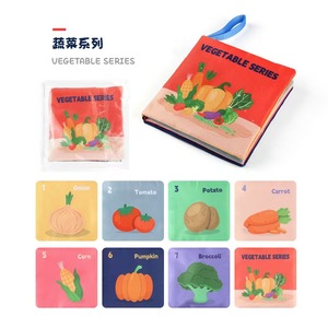 Libro de tela para bebés Montessori, libro de <span class=keywords><strong>cuentos</strong></span> educativos, números de animales, niños, recién <span class=keywords><strong>nacidos</strong></span>, bebés, niños Montessori - Product Image 4