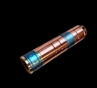 Lampe torche laser GEARLAIR 6W 470nm bleu cyan à mise au point réglable, refroidissement en alliage de cuivre et de titane, garantie 1 an pour l'astronomie et l'observation des étoiles