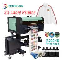 Machine de découpe d'étiquettes 3D UV DTF Dooyion Small 30*40CM à plat