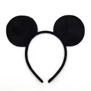 XY Niños Mickey Minnie orejas diadema Mickey Mouse diadema arco accesorios para el cabello
