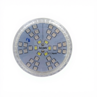 Cabochon automatique préprogrammé 60mm AC24V RGBW LED points lumineux IP66 étanche Amusement Turbo lampe pour parcs à thème