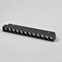 Luminaires LED magnétiques blancs modernes sur rail DC48V, longueur réglable, pour maison intelligente, intensité variable, garantie 5 ans