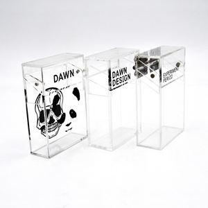 Accesorios para fumar tabaco, funda de acrílico transparente, resistente al agua, 20 Uds. - Product Image 4