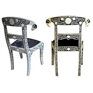 Sillón de abuelo modular personalizado con incrustaciones de hueso, tallado a mano, moderno, para sala de estar, comedor, ocio, poliéster, madera, apartamento, hotel - Product Image 3