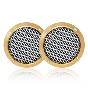 Car Audio <b>Speaker</b> Grille 3.5 Inch Aluminum Alloy For Midrange <b>Tweeters</b> - Product Image 2
