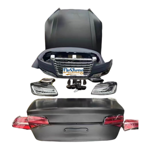 Actualización a Paquete Premium para <span class=keywords><strong>Audi</strong></span> <span class=keywords><strong>A8</strong></span>, Kit Exterior W12, Parachoques Delanteros y Traseros, Faros LED, Parrilla, Alerón, Fácil de Instalar - Product Image 2