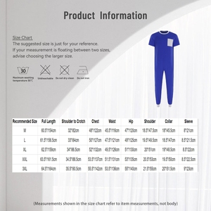 Mono de una pieza para adultos unisex con necesidades especiales, ropa interior adaptable, pantalones tipo mono para pacientes mayores que realizan recados. - Product Image 6