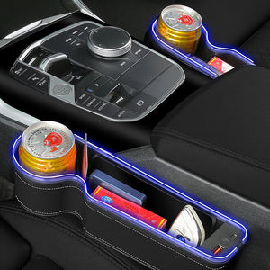 กล่องเก็บของใต้เบาะรถยนต์ใหม่ RGB พร้อม USB ชาร์จได้อย่างรวดเร็วกล่องเก็บของแซนวิชรุ่นสากล - Product Image 4