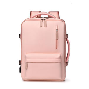 Custom Large Capacity Leisure & Business Trip <b>Lightweight</b> Multi-functional Waterproof Polyester Zipper Closure Computer <b>Backpack</b> - Product Image 6