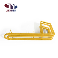 JIEYING Gold U-förmiger Sofarahmen Armlehne Metall-Sofabein Möbelteil Dekorationshalterung für Couch