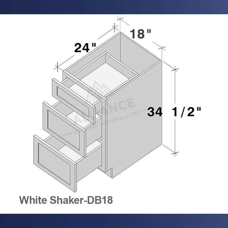 White Shaker-DB18