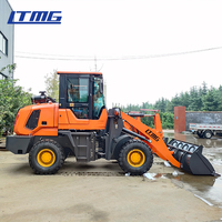 Chargeur à flèche LTMG Zl910 Zl920 Mini Radlader Cargador 1 tonne 2 tonnes 1000 kg 2000 kg Chargeur sur pneus articulé miniature à flèche avant