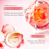 Crème corporelle amincissante et raffermissante au collagène biologique et à la caféine, anti-cellulite, brûle-graisse, 60g, marque privée OEM ODM