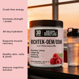 Mélange de poudre 3 en 1 Ingrédient propre Électrolyte Keto Friendly avec collagène <span class=keywords><strong>et</strong></span> créatine Energy Mix Powder - Product Image 5