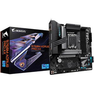 Original usine Gigabyte B760M <span class=keywords><strong>AORUS</strong></span> PRO AX carte mère DDR5 prend en charge CPU 1390013700KF Intel B760 <span class=keywords><strong>LGA</strong></span> <span class=keywords><strong>1700</strong></span> - Product Image 1