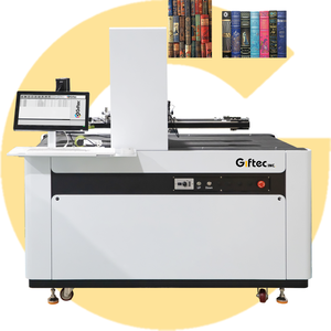 Giftec <span class=keywords><strong>2025</strong></span> Nhà Máy Ý Tưởng Mới Duy Nhất Vượt Qua Máy In 3 Hai Mặt Cuốn Sách Foredge Máy In Cho Tạp Chí Cuốn Sách Câu Chuyện - Product Image 1