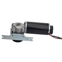 Système de porte coulissante automatique facile à utiliser, nouveau style, kit OREDY Allemagne Dunkermotoren GR63*55 24V 100W IP65 200kg