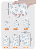 15 paquets de 20 grammes de gel de silice déshydratant, sachets absorbants d'humidité non toxiques et sans danger pour les aliments, pour appareils photo, armoires et rangements