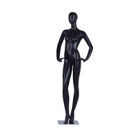 Mannequin de danse noir complet pour femmes Mannequin en fibre de verre Mannequin modèle