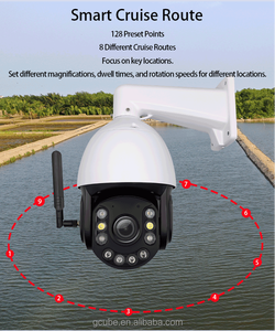 5MP tự động theo dõi PTZ Wifi <span class=keywords><strong>ip</strong></span> <span class=keywords><strong>camera</strong></span> với quang 20x ống kính zoom đầy đủ màu sắc con người/xe ô tô tự động theo dõi với nút thiết lập lại - Product Image 5