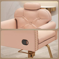 Produits en gros Mobilier de salon Chaise de salon de beauté portable Repose-pieds Chaise de salon de barbier Confortable en Chine