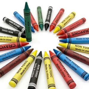 Crayons de cire non toxiques de haute qualité pour enfants, pour peinture, dessin et création, ensemble de crayons pour enfants, fournitures scolaires et de bureau - Product Image 4