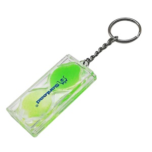 Cá nhân hoá lỏng đồng hồ cát Keychain tùy chỉnh màu sắc QuickSand thiết kế làm bằng kim loại sắt & Acrylic món quà hoàn hảo ý tưởng - Product Image 3
