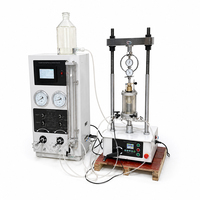 Appareil de test triaxial semi-automatique 10KN pour sols, machine d'essai de compression triaxiale à contrainte contrôlée