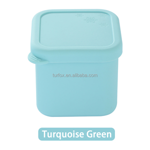 Moule à glaçons en silicone réutilisable, écologique et durable, avec logo personnalisé, 5 oz, forme carrée, qualité alimentaire, outils pour la crème glacée - Product Image 6