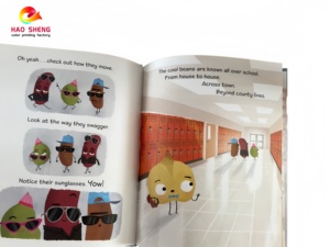 Sách bìa mềm dành cho trẻ em, thiết kế tùy chỉnh, chất lượng cao, đóng gáy hoàn hảo, bán buôn từ nhà máy - Product Image 2