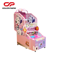 Parc coloré nouvelle machine d'arcade de basket-ball rose de divertissement de haute qualité pour les Offre Spéciale