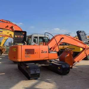 Excavatrice Hitachi ZX120 d'occasion de 12 tonnes fabriquée au Japon, Hitachi ZX120 EX120 d'occasion, excavatrice hydraulique à chenilles moyenne en stock - Product Image 1